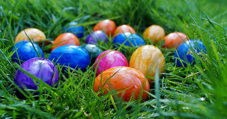 Colourful Easter Eggs